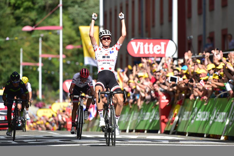 Warren Barguil vince la tredicesima tappa del Tour de France