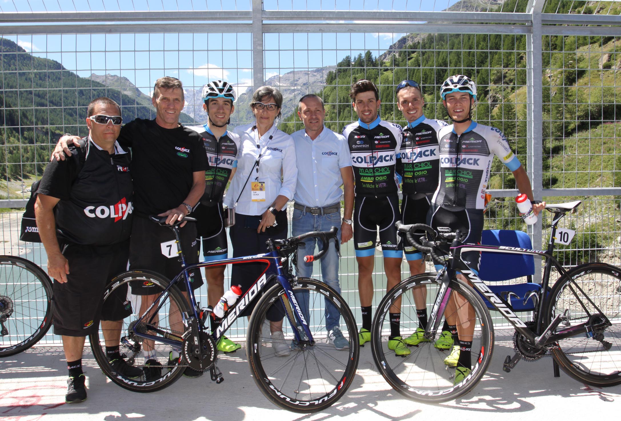 Il Team Colpack chiude in bellezza il Giro della Valle d'Aosta 