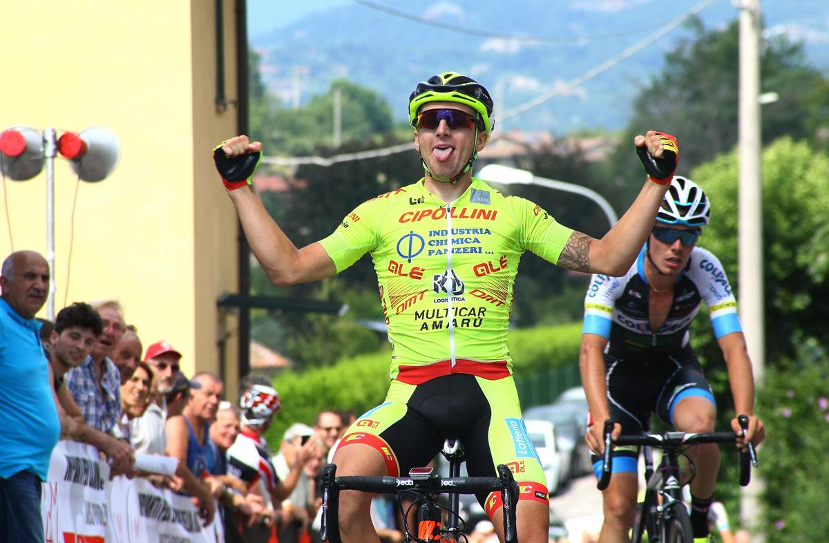 Francesco Romano vince a Barzago