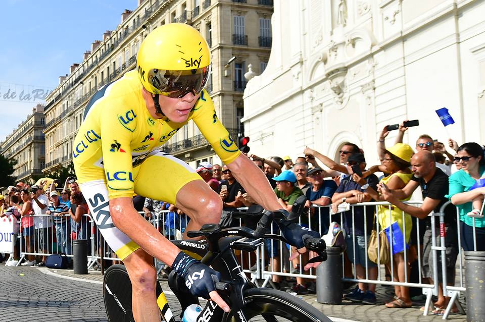 Chris Froome terzo a cronometro ipoteca il suo quarto Tour de France