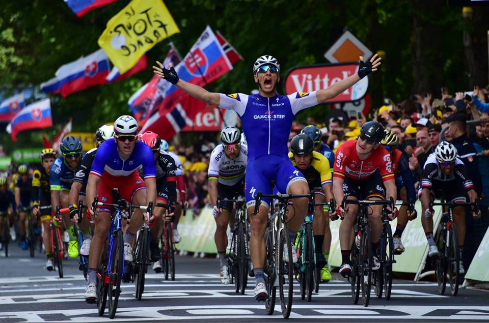 Marcel Kittel vince la seconda tappa del Tour de France 2017