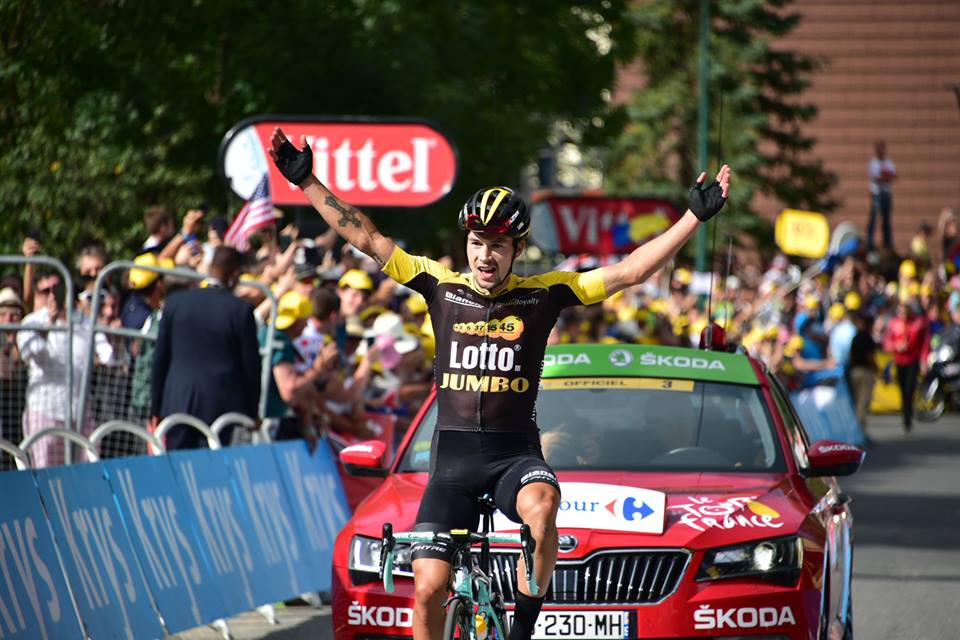 Primoz Roglic vince la 17/a tappa del Tour de France 2017 