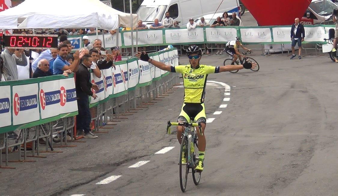 Samuele Rubino vince al Passo Maniva la terza tappa della 3GIORNIOROBICA 2017