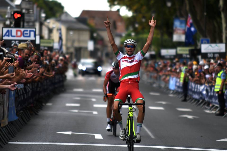 Il bielorusso Vasili Strokau vince la quinta tappa del Tour de l'Avenir