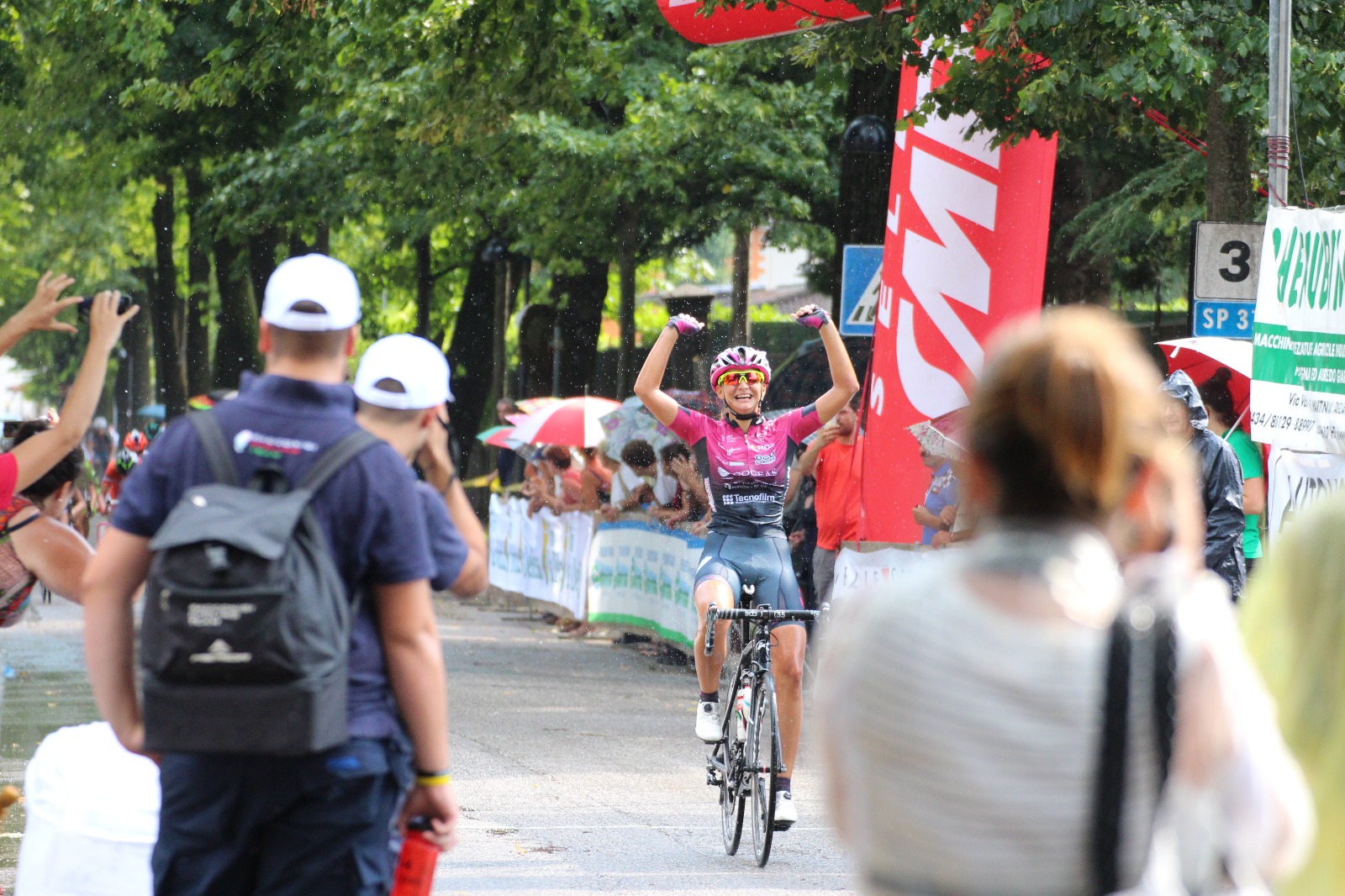 Katia Ragusa vince il 22° Giro della Provincia di Pordenone a Valvasone