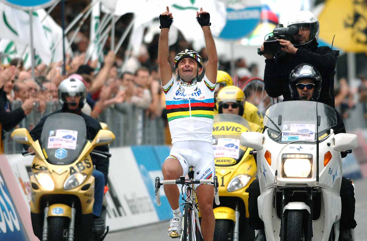 Paolo Bettini vince il 100° Giro d'Italia