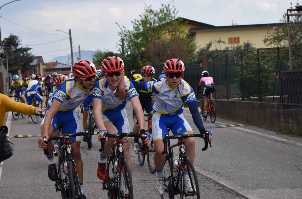 Gli allievi della Progetto Ciclismo Rodengo Saiano fanno festa a Lodetto di Rovato