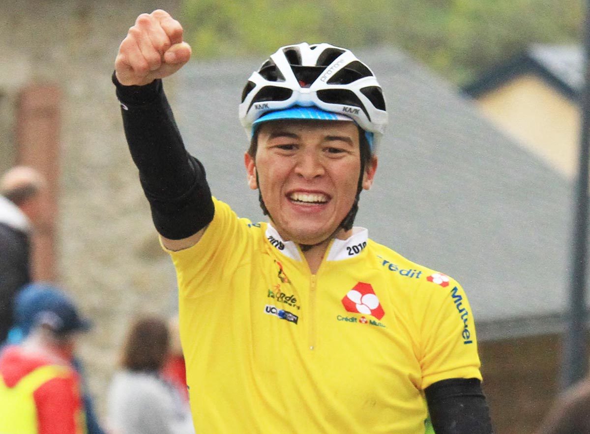 Andrea Bagioli vince la terza tappa della Ronde de L'Isard (foto Rodella)