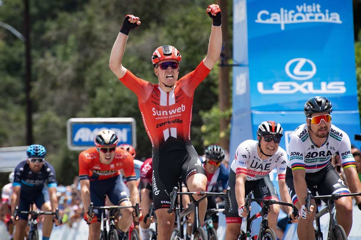 Cees Bol vince l'ultima volata del Tour of California 2019 
