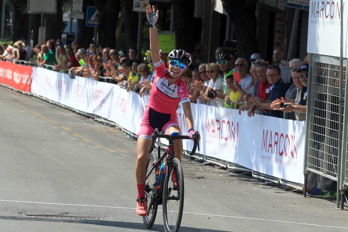 Beatrice Temperoni vince per distacco il Campionato Italiano Donne Esordienti 1° anno a Chianciano Terme (foto Fabiano Ghilardi)