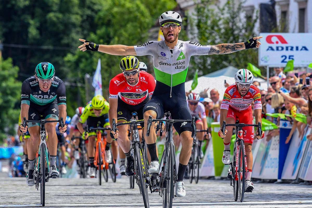 Giacomo Nizzolo vince l'ultima tappa del Tour of Slovenia 2019 (foto BettiniPhoto)