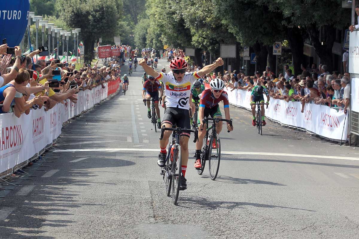 Franco Cazzarò vince il Campionato Italiano Esordienti 1° anno a Chianciano Terme (foto Fabiano Ghilardi)