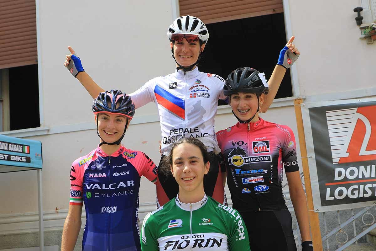 Le protagoniste della gara femminile di Fomarco (foto Fabiano Ghilardi)
