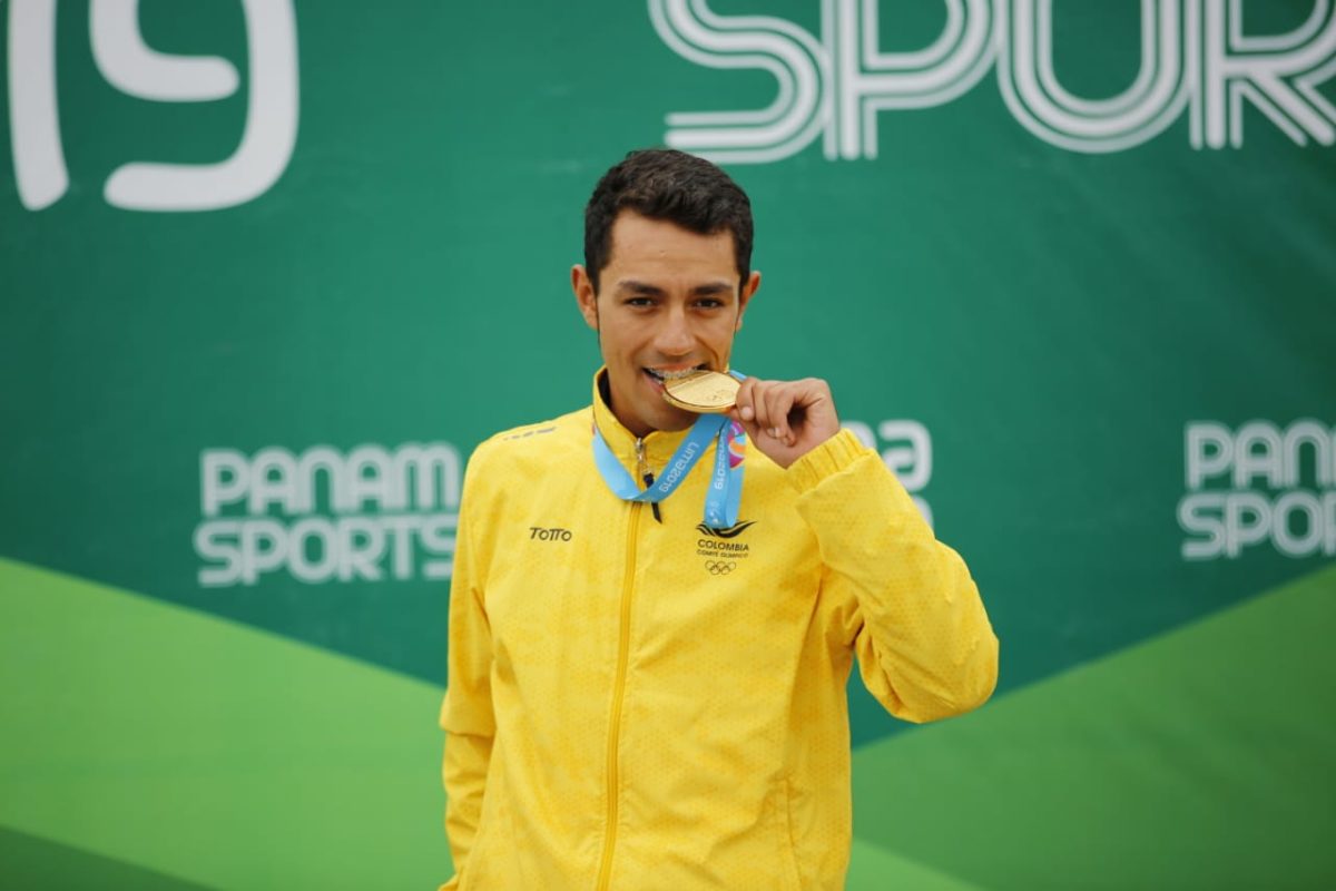 Daniel Felipe Martinez vincitore della prova a cronometro dei Giochi Pana Americani