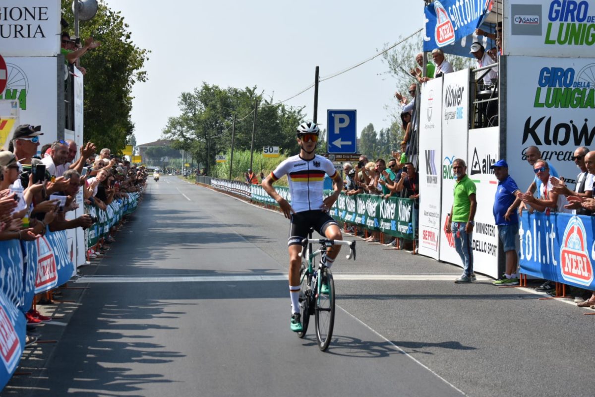 Marco Brenner vince l'ultima tappa del Giro della Lunigiana 2019