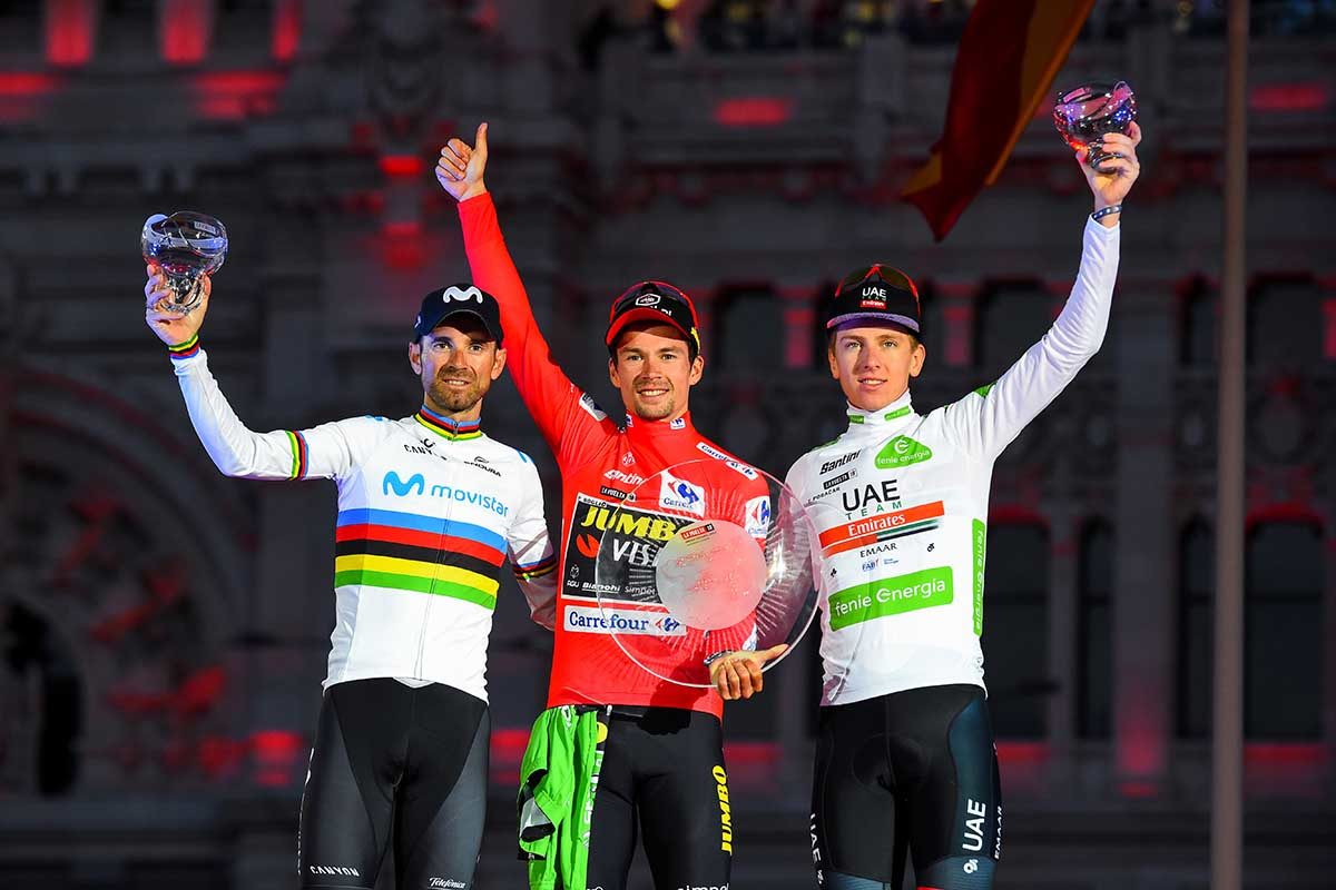 Il podio finale di La Vuelta Espana 2019 - (foto BettiniPhoto)