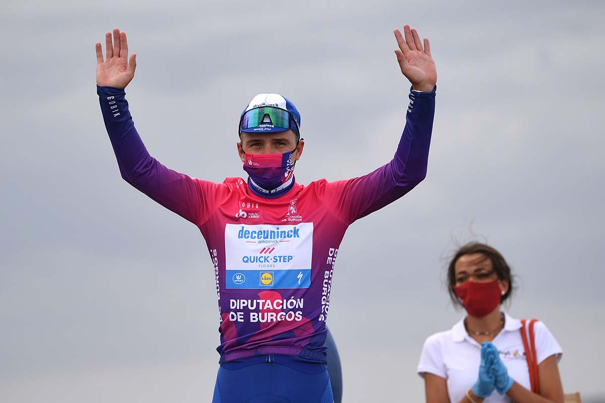 Remco Evenepoel nuovo leader della Vuelta a Burgos 2020 (foto David Ramos/Getty Images)