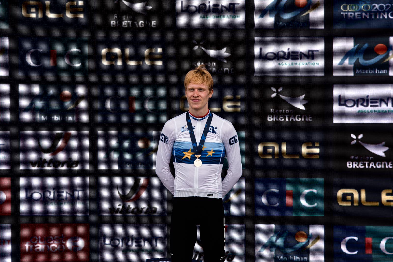 Andreas Leknessund vince il Campionato Europeo a cronometro Under 23 2020 (foto Twila Muzzi)