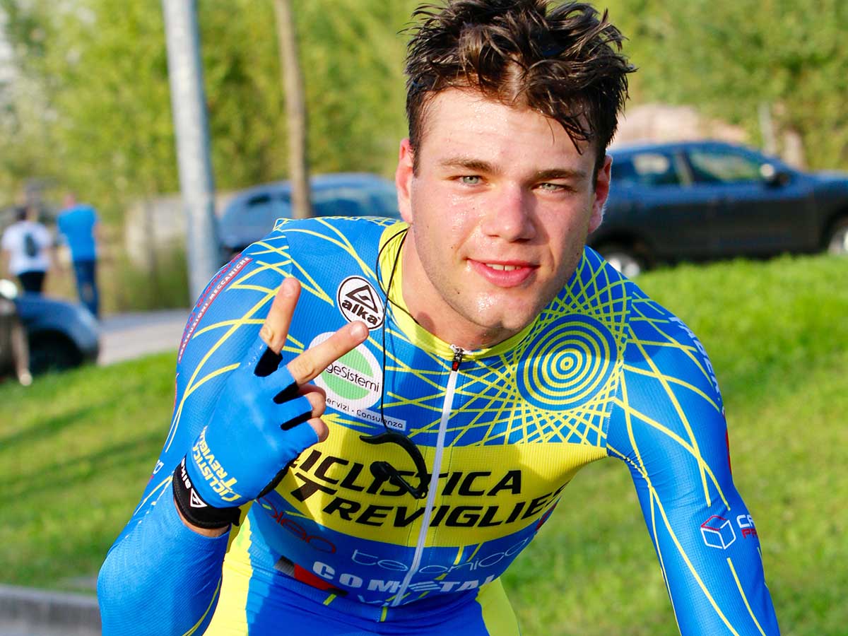 Lorenzo Milesi è campione italiano a cronometro 2020 tra gli Juniores (foto Photobicicailotto)