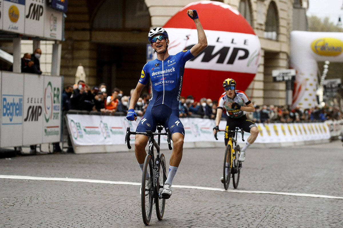 Mikkel Frølich Honoré vince la quinta tappa della Settimana Coppi e Bartali 2021 (foto BettiniPhoto)