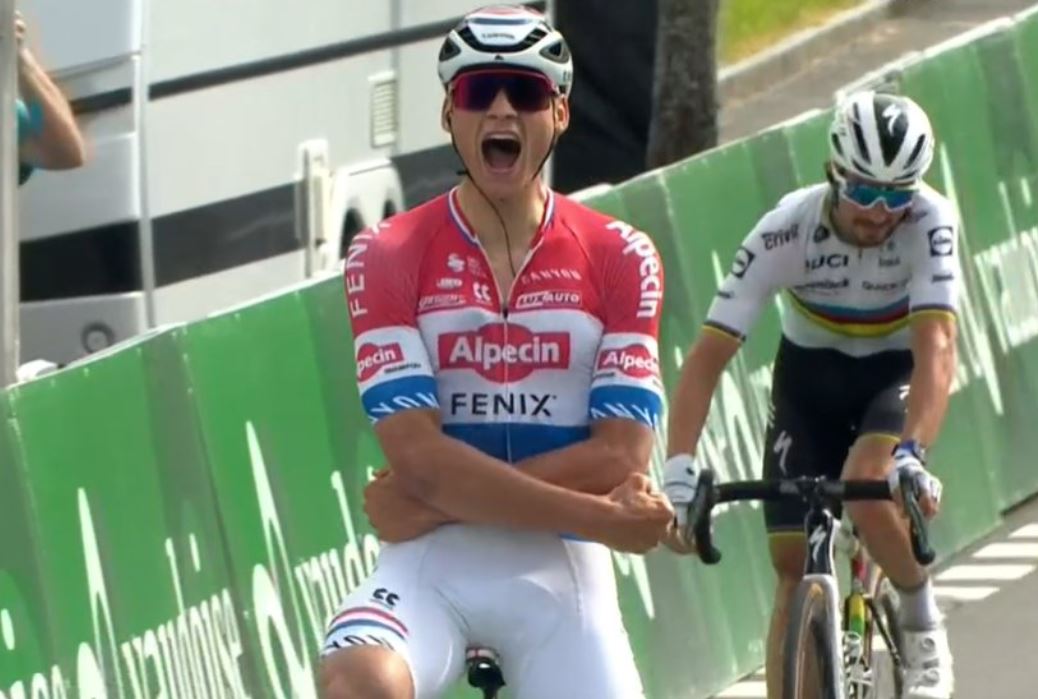 Mathieu Van der Poel vince la terza tappa del Tour de Suisse 2021