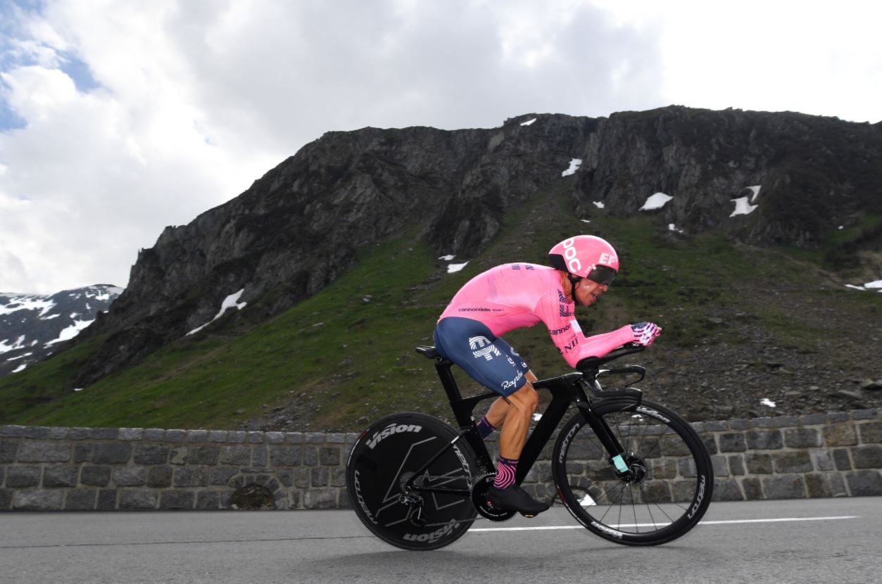 Rigoberto Uran vince la settima tappa a cronometro del Tour de Suisse