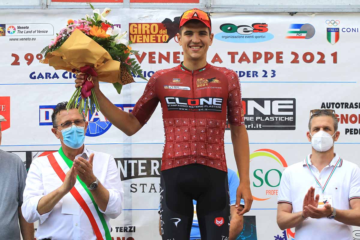 Matteo Zurlo leader del Giro del Veneto dopo tre tappe (foto Photors)