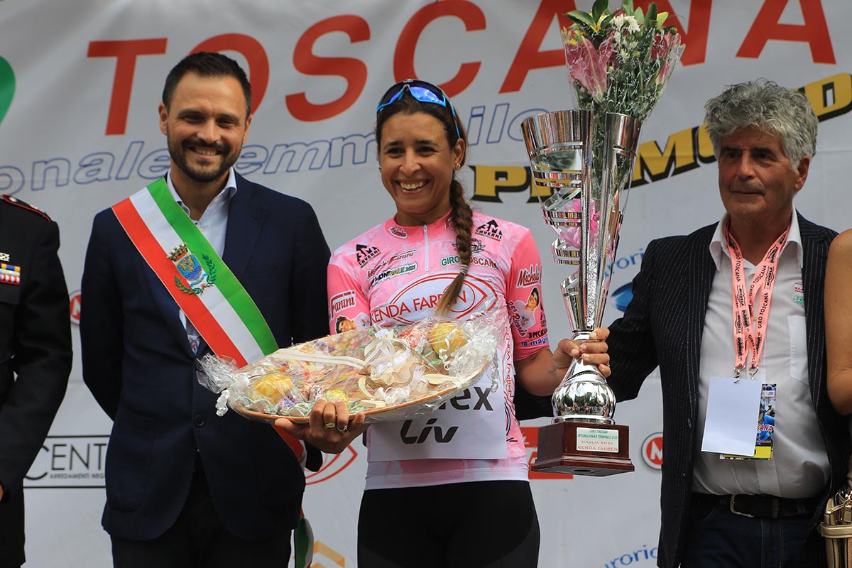 Arlenis Sierra vince il Giro della Toscana Femminile 2021 (foto Fabiano Ghilardi)