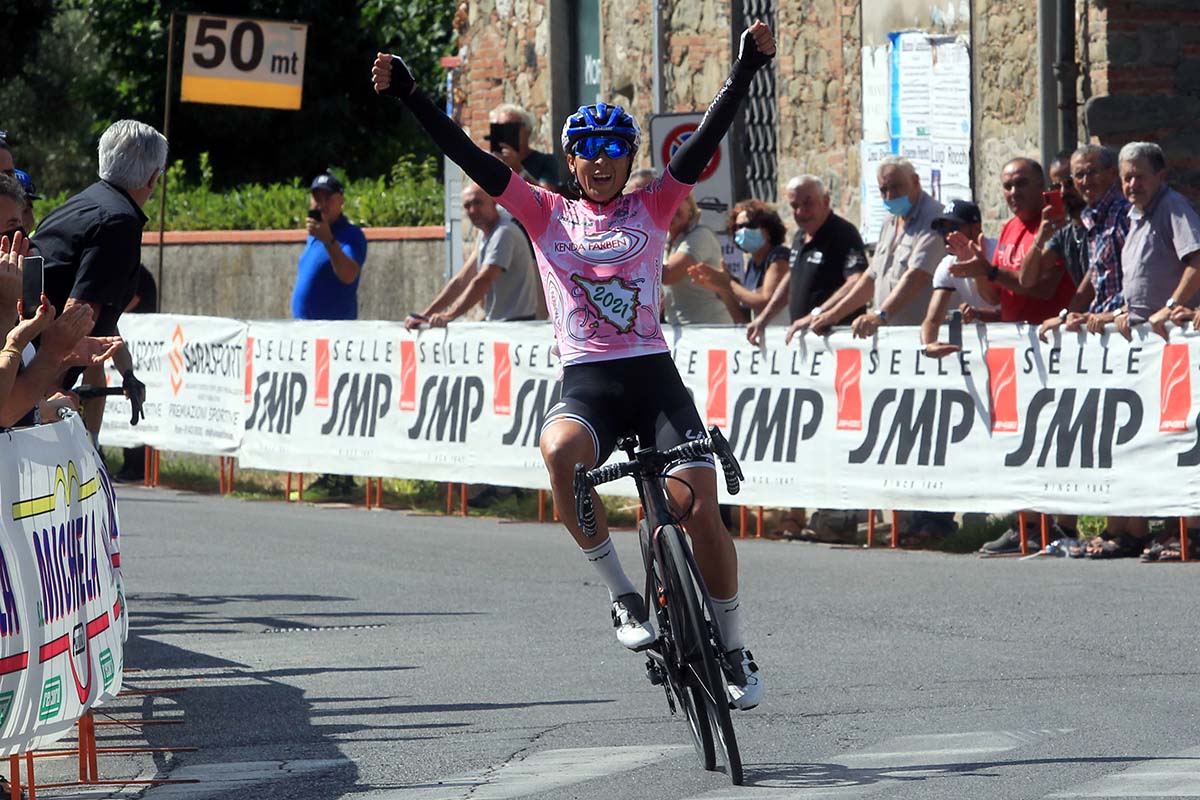 Arlenis Sierra vince la prima tappa del Giro della Toscana femminile 2021 (foto Fabiano Ghilardi)