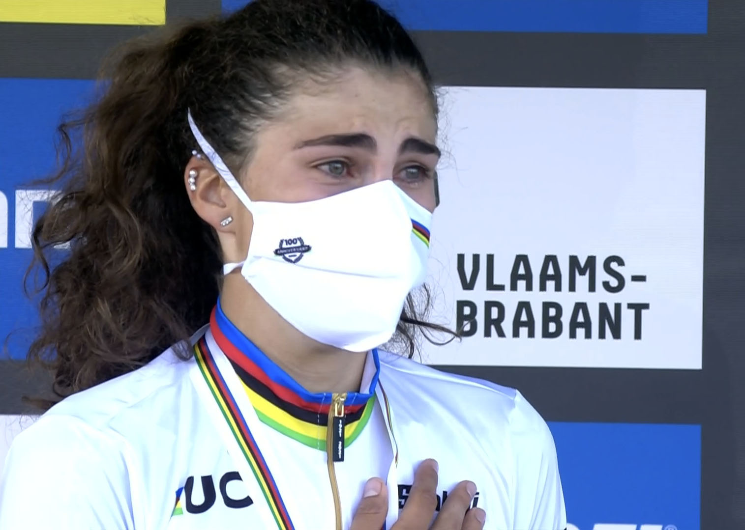 Elisa Balsamo campionessa del mondo strada Donne Elite a Fiandre 2021