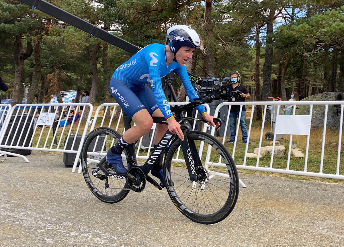 Annemiek Van Vleuten vince la seconda tappa della Ceratizit Challenge by La Vuelta (foto Photo Gomez Sport)