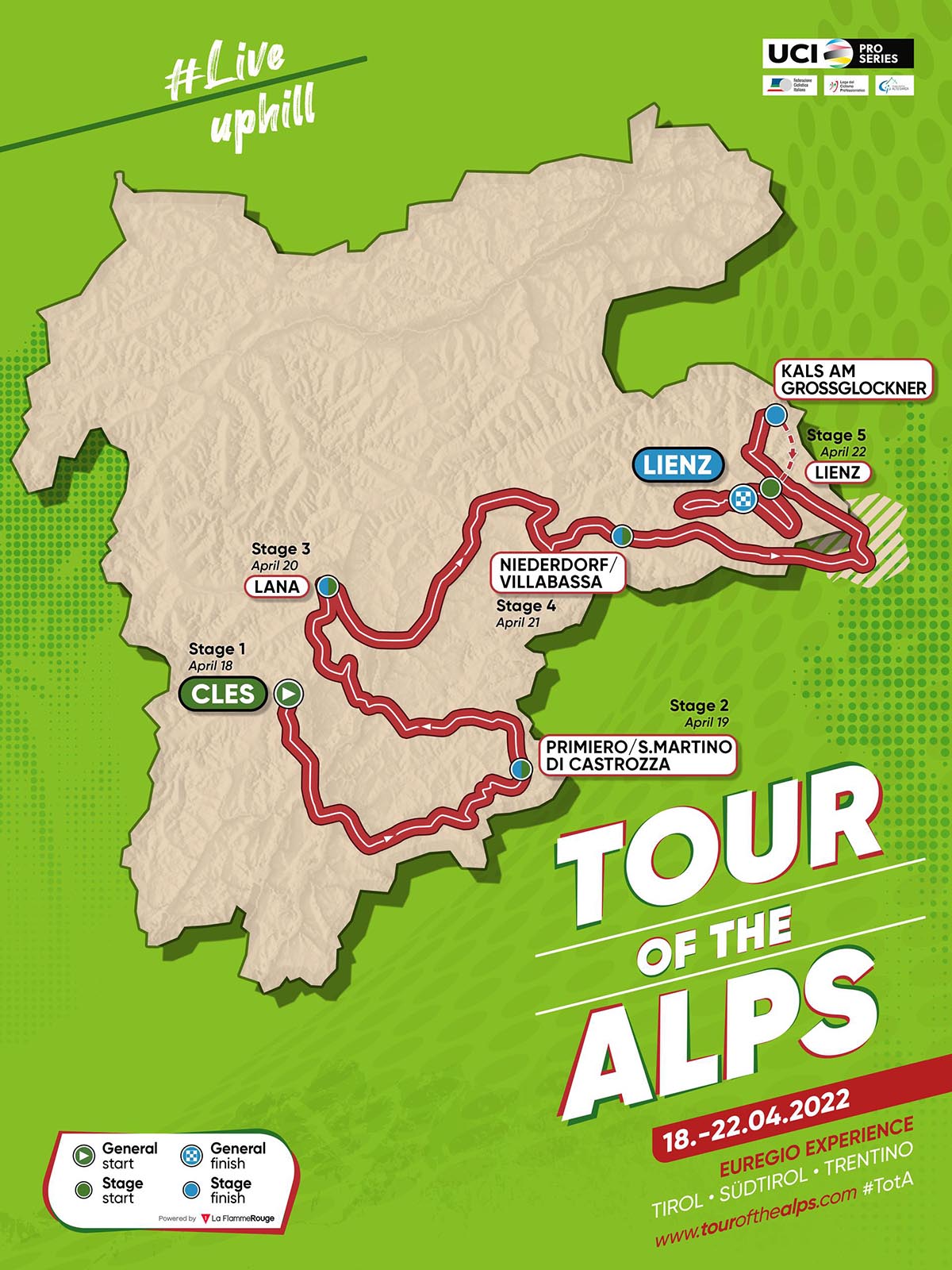 Da Cles a Lienz, il Tour of the Alps 2022 ha la montagna nel cuore BICITV