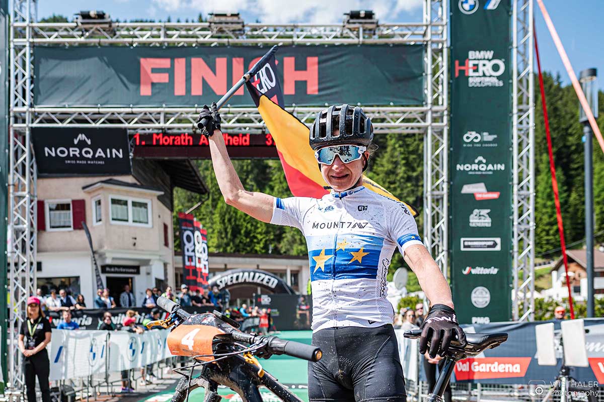 Adelheid Morath vince la HERO Südtirol Dolomites 2023 - credit wisthaler.com