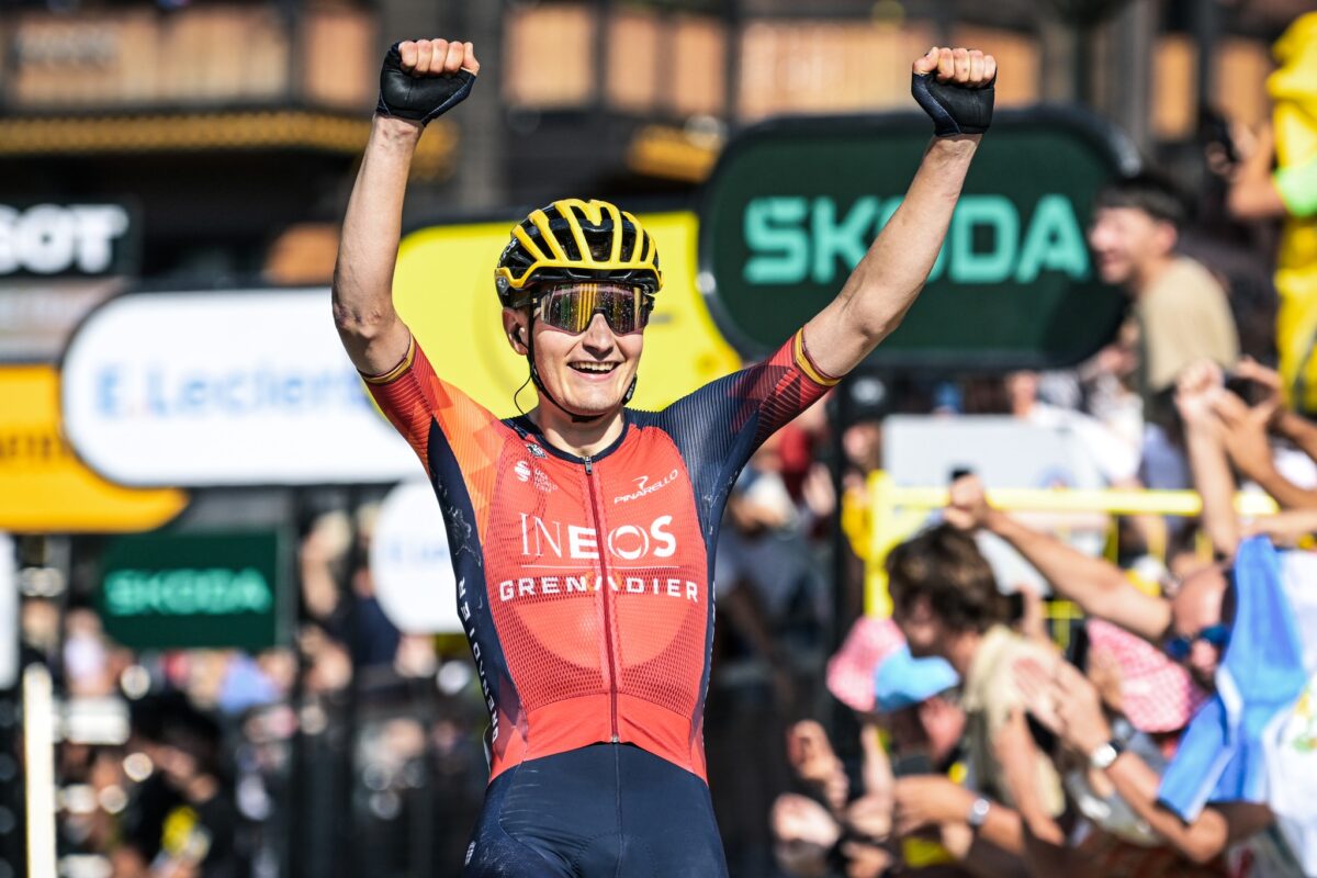 Carlos Rodriguez vince la 14° tappa del Tour de France - credit Aso