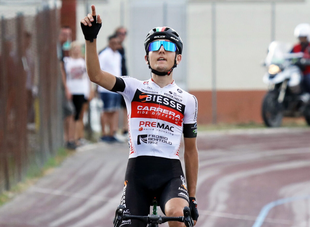 Francesco Galimberti (Biesse Carrera) vince a Montallese - credit Rodella