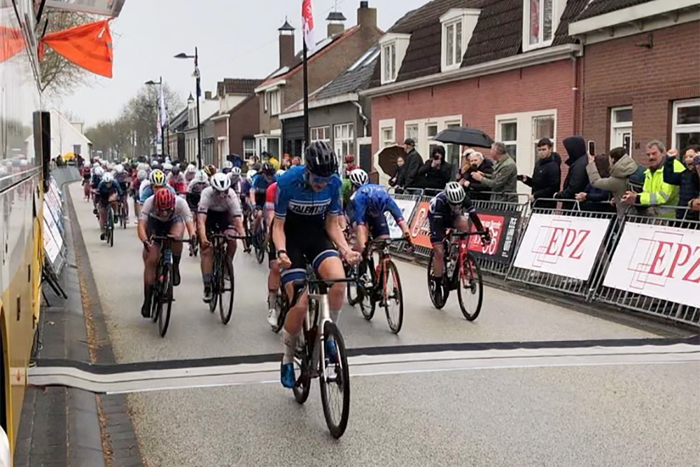 Virginia Iaccarino terza nella seconda tappa della EPZ Omloop van Borsele