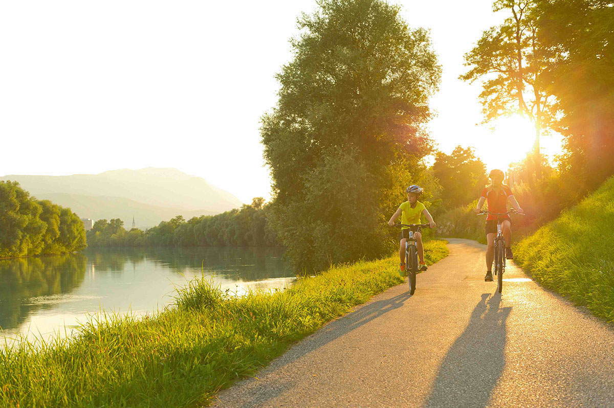 ciclabile sul fiume Drava - Carinzia - credit FranzGERDL_KW