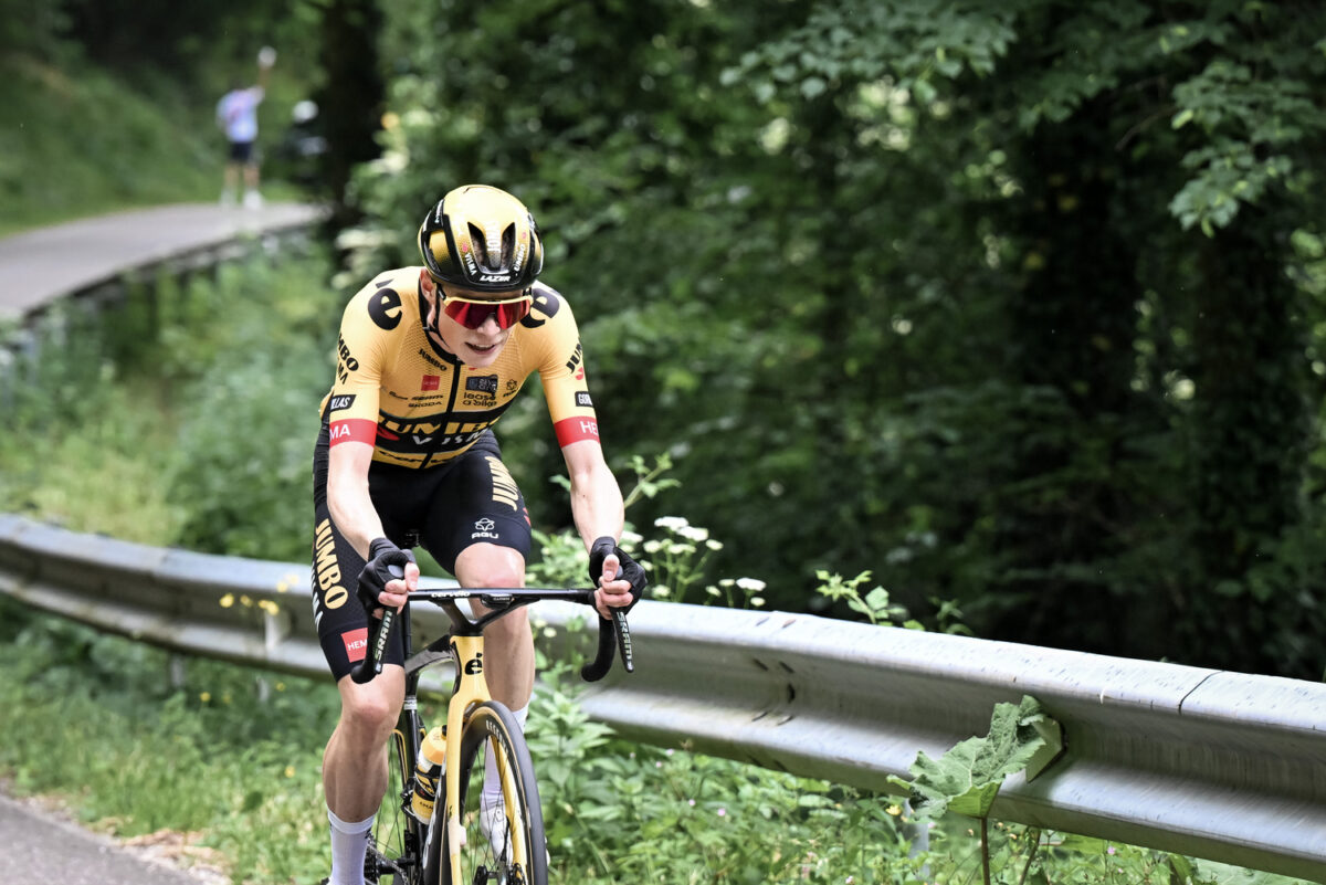 Jonas Vingegaard vince la quinta tappa del Giro del Delfinato 2023 - credit A.S.O. - Billy Ceusters