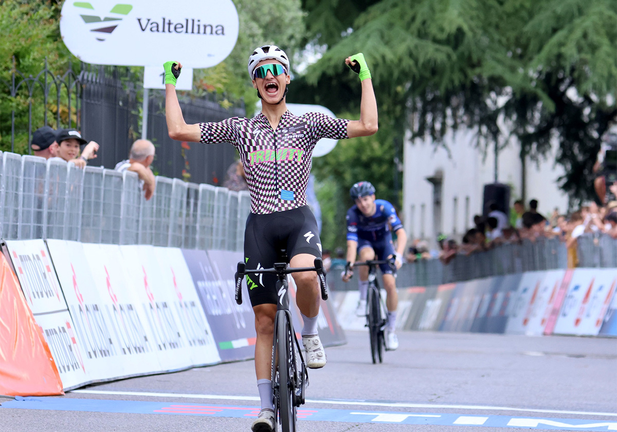 Lukas Nerurkar vince la quinta tappa del Giro Next Gen - credit Photobicicailotto