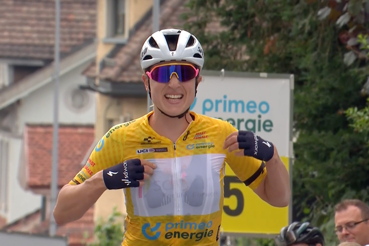 Marlen Reusser (SD Worx) vince il Tour de Suisse
