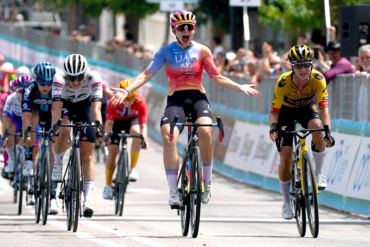 Chiara Consonni vince la nona tappa del Giro Donne 2023 - credit sprintcyclingagency