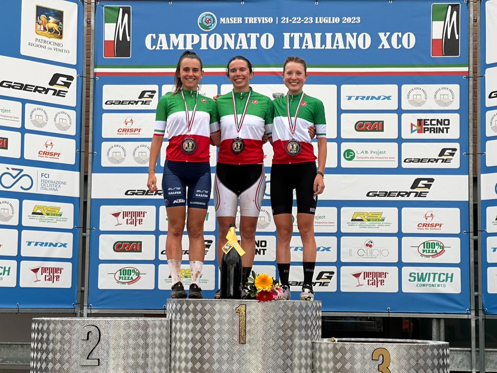 Elisa Lanfranchi, Martina Berta e Sara Cortinovis campionesse italiane a Maser