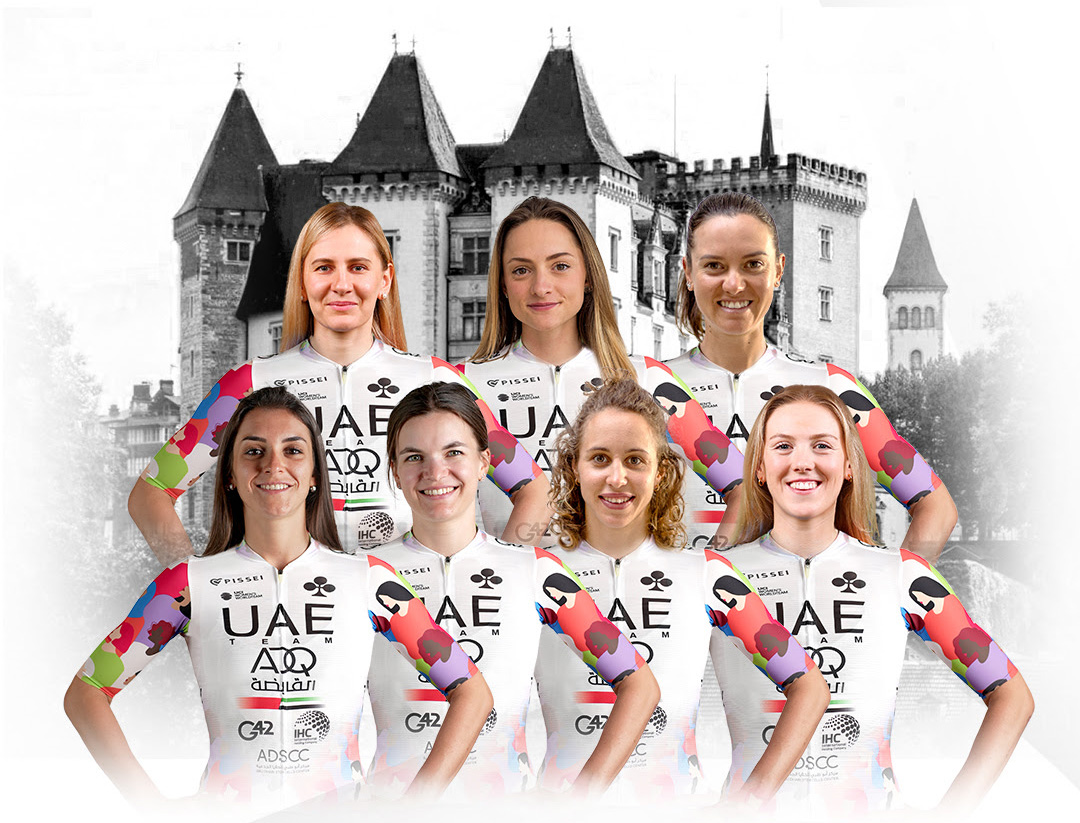 Uae Team ADQ for Tour de France Femmes 2023
