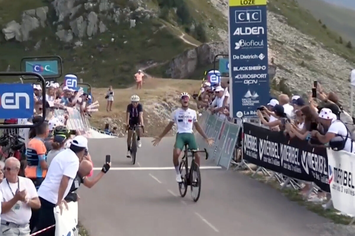 Del Toro vince la sesta tappa del Tour de l'Avenir