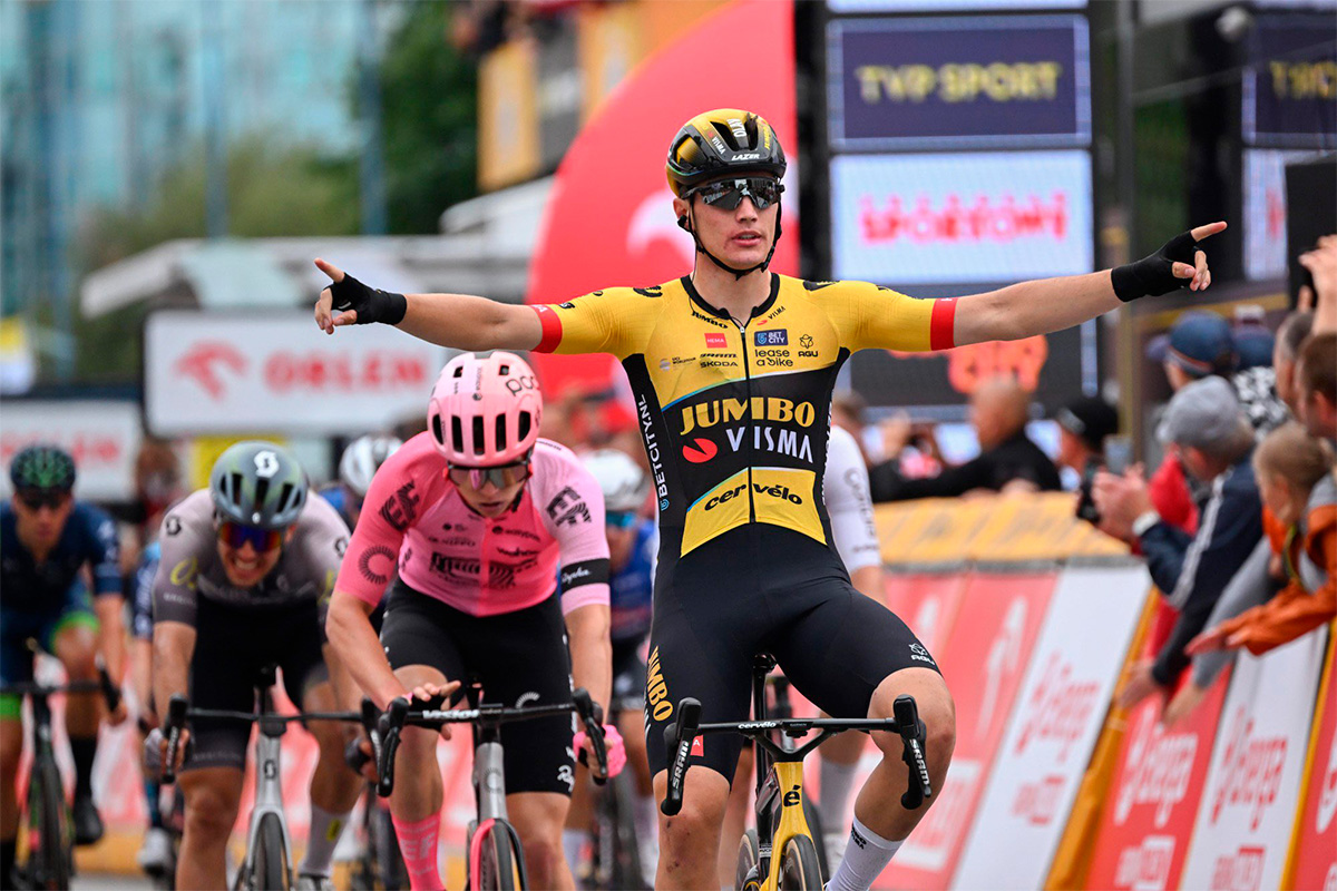 Olav Kooij vince la quarta tappa del Tour de Pologne - credit Tour de Pologne