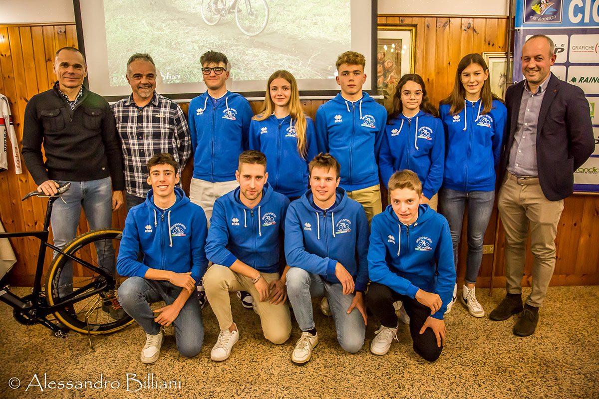 Il Team Sportivi del Ponte, società che organizza il Ciclocross del Ponte - credit Alessandro Billiani