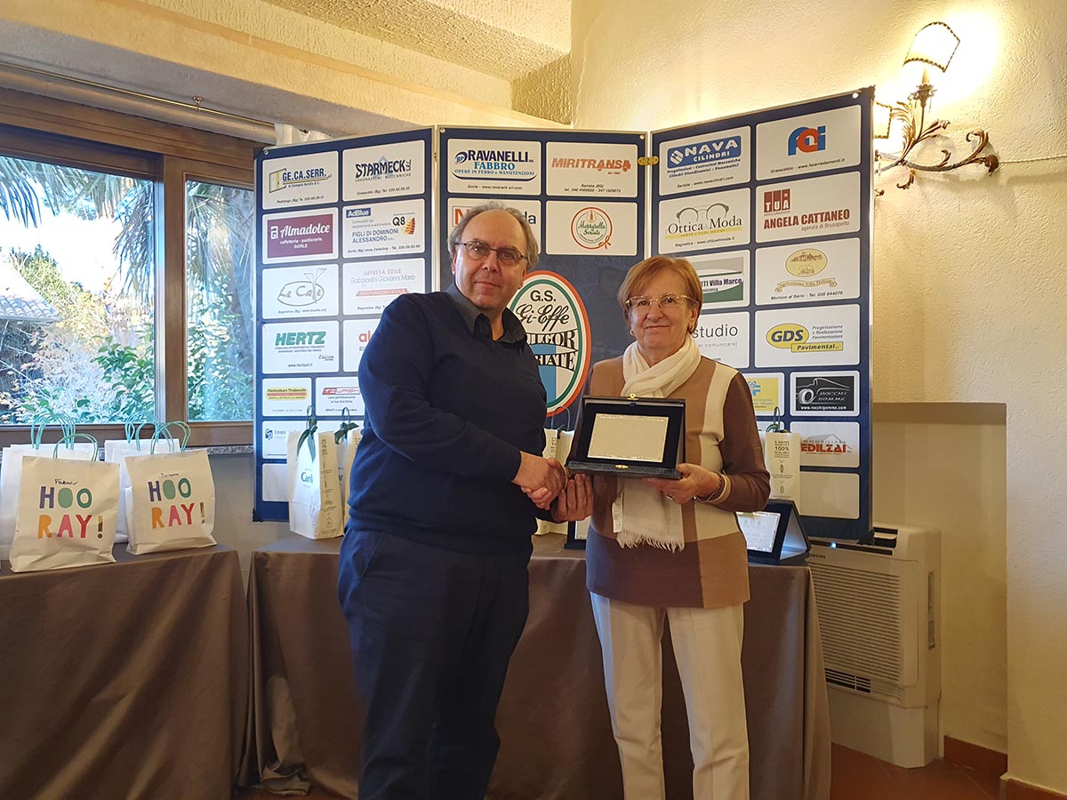 Premio Martinelli al DS della Sc Cene Gianni Aiello