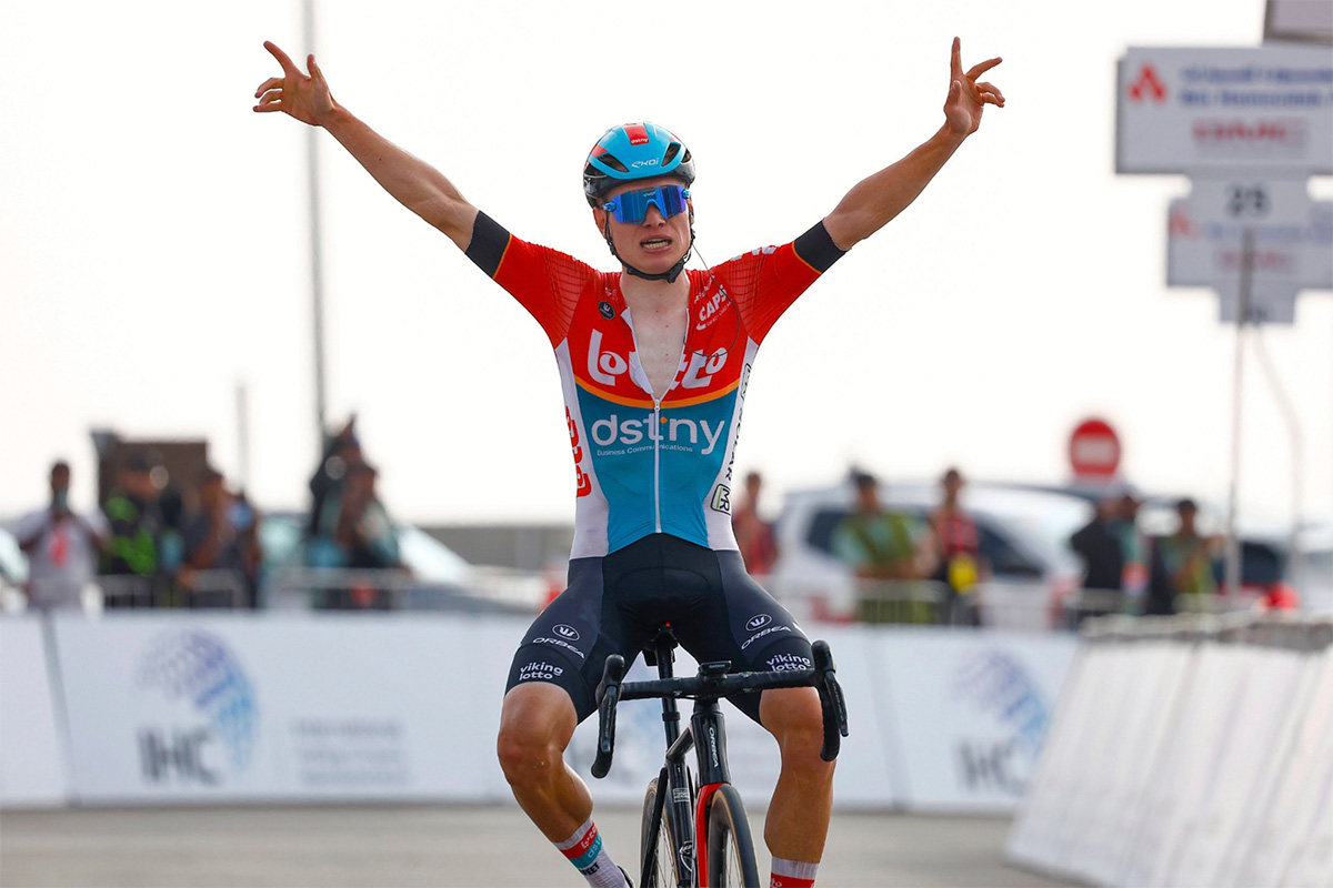 Lennert Van Eetvelt has also won Stage 7 - credit Sprint Cycling Agency