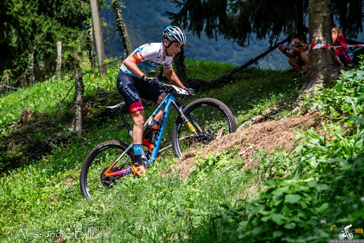 Cristian Bernardi in azione a Sospirolo - credit Alessandro Billiani