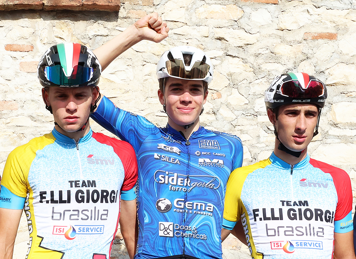 Il podio del Trofeo Prothec - credit Rodella